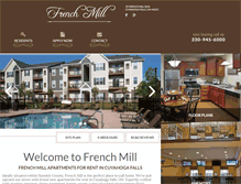 Tablet Screenshot of frenchmill.com